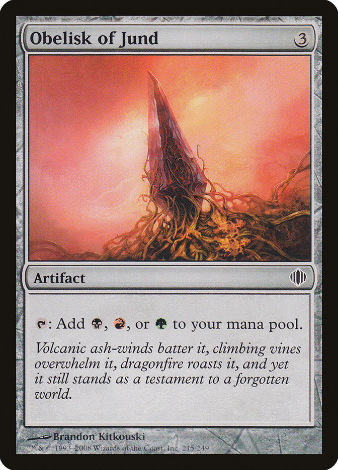 Obelisk of Jund: Shards of Alara