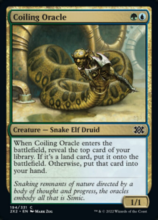 Coiling Oracle - (Foil): Double Masters 2022